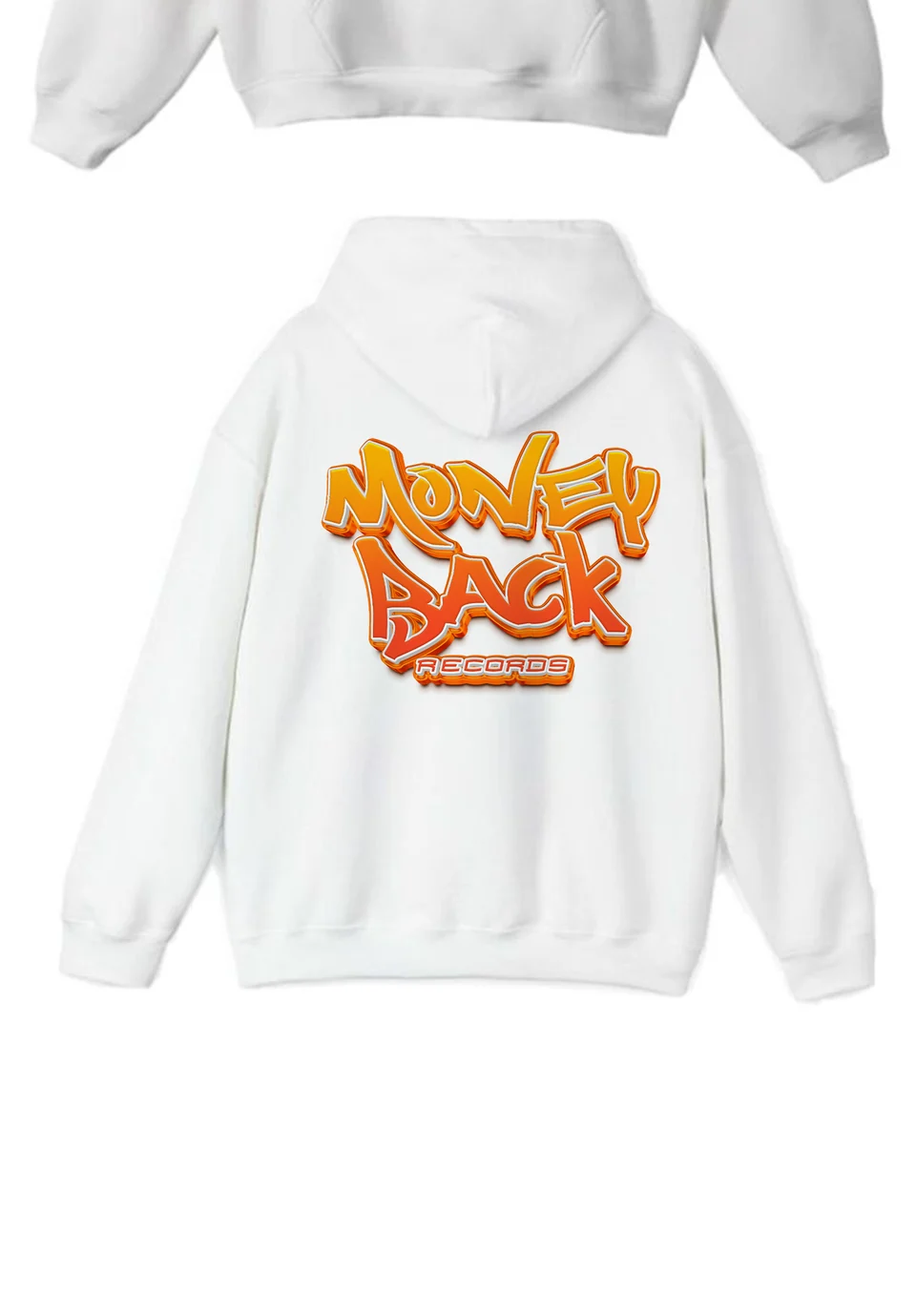 ORG Hoodie — White — Back
