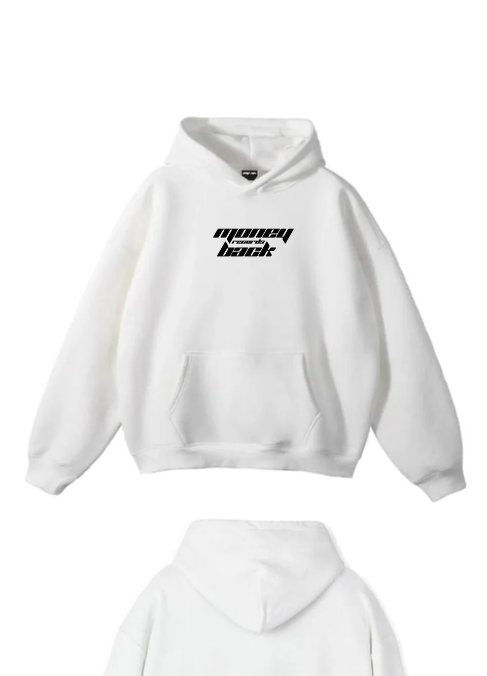 SPEED Hoodie — White — Front
